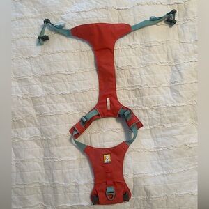 Ruffwear Hi & Light Reflective Front-Clip Dog Harness Pink and Blue Medium